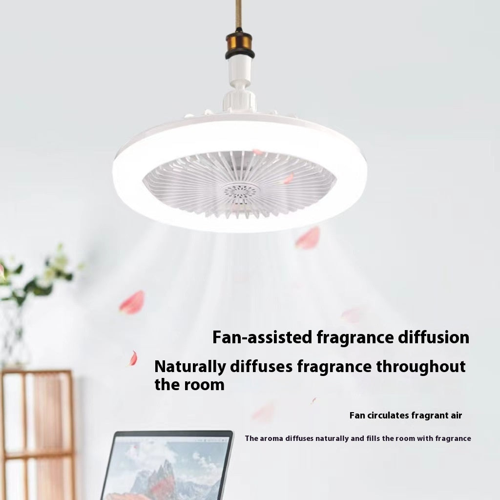 Remote Control Led Fan Light E27 Screw Adjustable Light