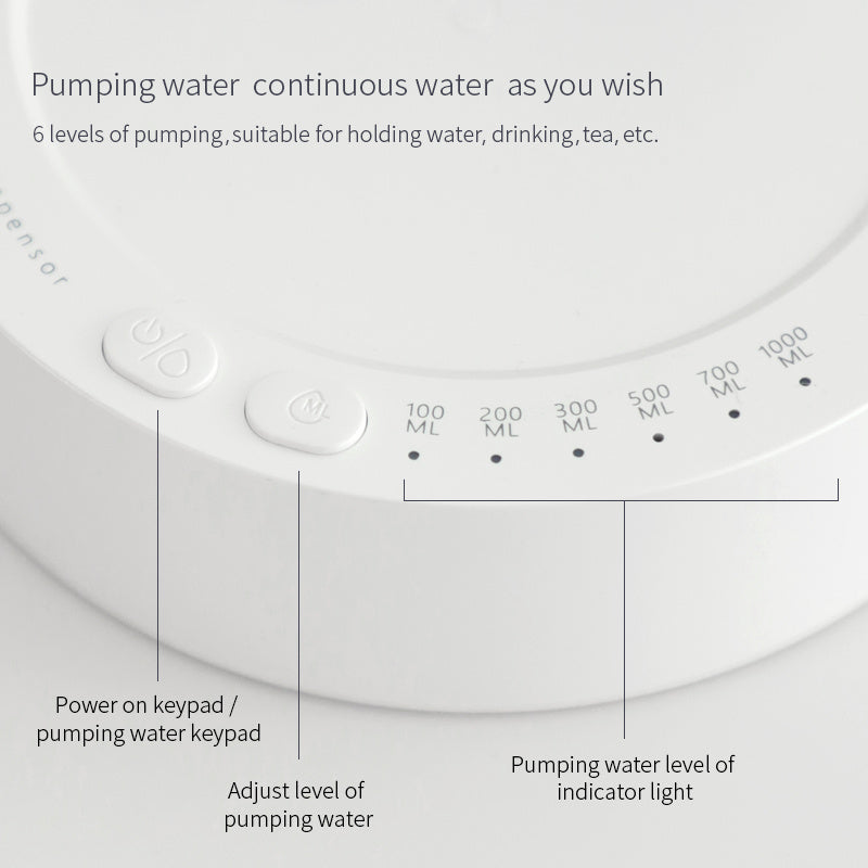 Automatic Water Bottle Dispenser Rechargeable