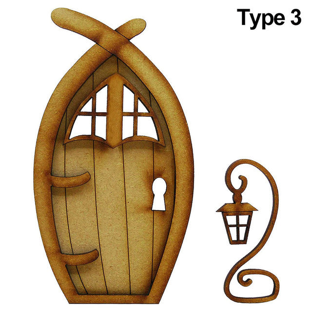 Wooden Miniature Fairy Garden Decor