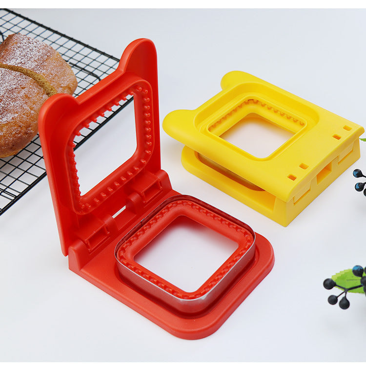 Breakfast Making Sandwich Cutter Hemming Square