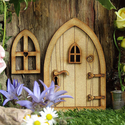 Wooden Miniature Fairy Garden Decor