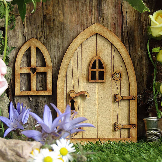 Wooden Miniature Fairy Garden Decor