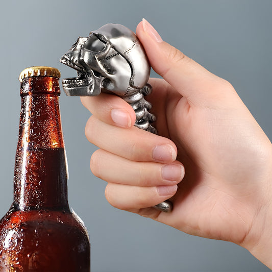 Creative Beer Alloy Skull Bottle Opener