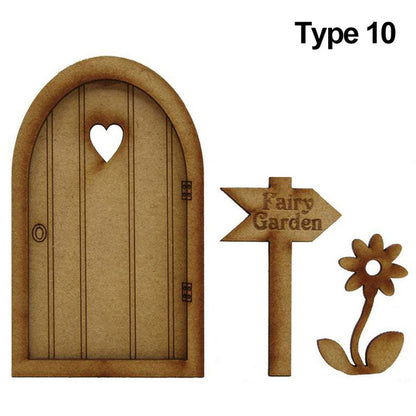 Wooden Miniature Fairy Garden Decor